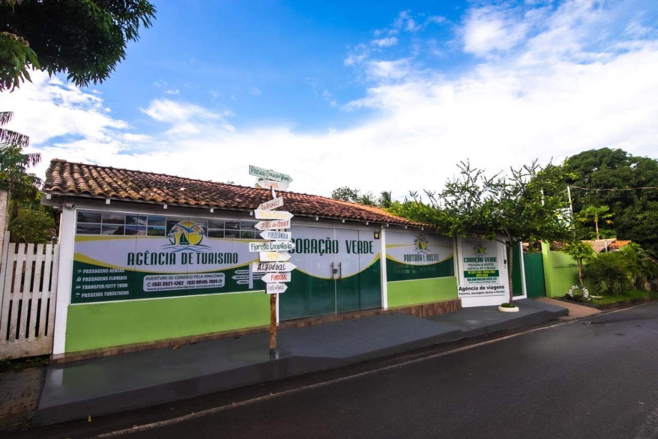 Hostel Coracao Verde Алтер до Чао Екстериор снимка